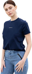 Maximilian Equestrian Unisex T-Shirt aus Baumwolle Navy Blau XL – Bild 1 von 1