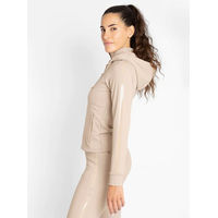 Produktbild von Maximilian Equestrian Zip-Hoodie Damen Reflection Beige XS aus technischem Gewebe