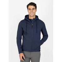 Produktbild von Maximilian Equestrian Zip-Hoodie Herren Marine Blau XL mit Mesh-Einsatz