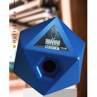 Produktbild von Maximus Feed & Play Blue Pferdespielzeug Futterwürfel aus Kunststoff in Blau