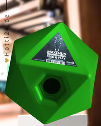 Produktbild von Maximus Feed & Play Futterspielzeug für Pferde aus Kunststoff in Grün