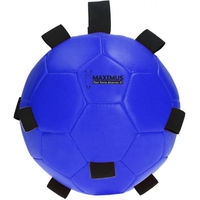 Produktbild von Maximus Fun Play Ball für Pferde aus Gummi mit Schlaufe und Pumpe Blau Ø 19 cm