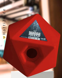 Produktbild von Maximus Futterspielzeug Pferd Futterwürfel Rot aus Kunststoff