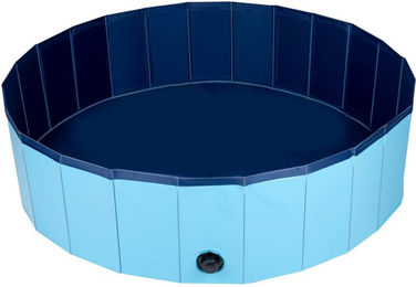 maxxpro Hundepool Outdoor-Spielzeug aus Kunststoff Blau 120 cm – Bild 1 von 4