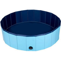 Produktbild von maxxpro Hundepool Outdoor-Spielzeug aus Kunststoff Blau 120 cm