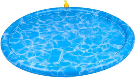 maxxpro Hundepool Outdoor-Spielzeug aus Kunststoff Blau Ø 100 cm – Bild 1 von 2