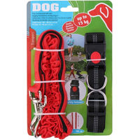 Produktbild von Maxxpro Joggingleine aus Nylon in Rot für kleine Hunde bis 15 kg
