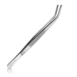 Produktbild von May Aquarienpinzette gebogen aus Edelstahl in Silber