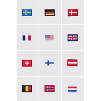 Produktbild von May Patch MD Flagge aus Baumwolle für Rucksack oder Schabracke