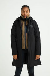 Maya Delorez Damen Wintermantel wasserdicht Schwarz – Bild 1 von 1