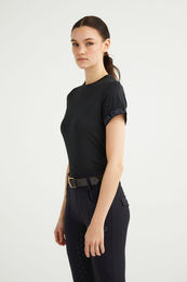 Maya Delorez T-Shirt Nikita Sport kurzarm für Damen in Schwarz – Bild 1 von 1