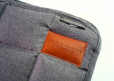 Mayaadi Home Orthopädisches Hundebett Buddy Grau Größe L 80 x 60 cm – Bild 1 von 5