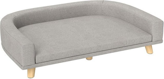 MC Star Hundesofa für große Hunde und Katzen mit Kissen in Grau 98 x 67 x 25 cm – Bild 1 von 1