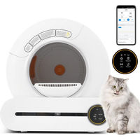 Produktbild von MC Star Katzenecktoilette Jumbo selbstreinigende Katzentoilette mit Wifi in Weiß