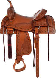 Produktbild von McBryan Pferdesattel Team Penning aus Leder in Braun