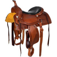 Produktbild von McBryan Royal Cutter Pferdesattel aus Leder in Braun 16 Zoll