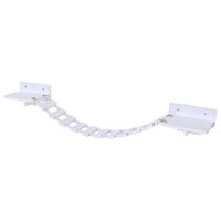 Produktbild von MCW Kletterbrücke Katzenleiter aus Holz in Weiß 15x130x19cm