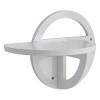 Produktbild von MCW Kletterwand Katzenwandregal aus Holz in Weiß 28x39x22cm