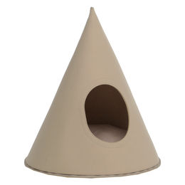 MCW Tierbett Filz für Hunde und Katzen beige 60x53x53cm – Bild 1 von 1