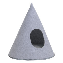 MCW Tierbett Filz Grau 60x53x53cm für Hunde und Katzen – Bild 1 von 1