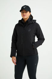 Produktbild von MD Astra Reitjacke für Damen wasserdicht Schwarz Winter
