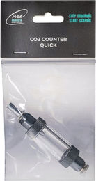 me CO2 Counter Quick Glas Blasenzähler für Aquarien Transparent – Bild 1 von 2
