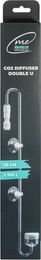 Me CO2 Diffuser Double U Glas Transparent 35 cm – Bild 1 von 2
