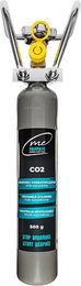 me CO2 Mehrweg-Flasche aus Stahl für die Fisch-CO2-Anlage 500 g – Bild 1 von 1