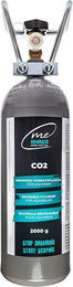 me CO2-Mehrweg-Flasche aus Stahl für die Fischaquaristik 2000 g Grau – Bild 1 von 1