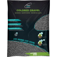 Produktbild von me Granit Bodengrund für Süßwasser Fisch Grau 2-3 mm 10 kg
