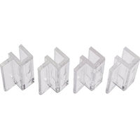 Produktbild von Me My Tank Abdeckscheibe Halterung 4er Set Transparent aus Kunststoff