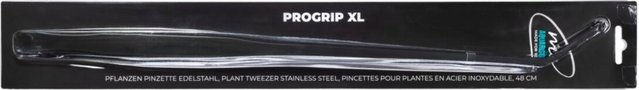 Me ProGrip XL Pflanzenpinzette gebogen aus Edelstahl Schwarz 48 cm – Bild 1 von 2