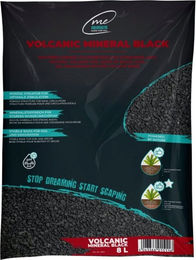 Produktbild von Me Volcanic Mineral Black Lavaboden Bodengrund für Süßwasserfische 8 l