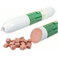 Produktbild von Meadowfield Hundewurst Leberwurst mit Schwein Belohnungssnack für erwachsene Hunde 200g - 200 g