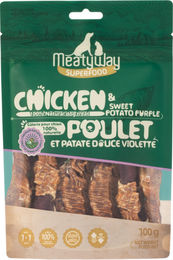 MeatyWay Belohnungssnack Huhn und violette Süßkartoffel getreidefrei 100 g – Bild 1 von 1