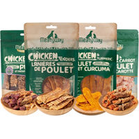 Produktbild von MeatyWay Hundesnacks Huhn und Makrele getrocknet getreidefrei 350 g