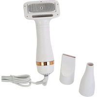 Produktbild von Mechright 3-in-1 Fellbürste und Tierhaartrockner 300W Gold für Hunde und Katzen aus Kunststoff