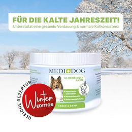 MEDIDOG Ulmenrinden-Paste für Hunde zur Unterstützung der Verdauung 500g - 500 g – Bild 1 von 8
