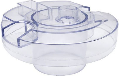 Produktbild von Mediware Ersatz-Deckel groß für Ultraschall-Pferdeinhalator aus Kunststoff transparent