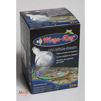 Produktbild von Mega-Ray Halogen-Metalldampflampe UV HID Beleuchtung für Reptilien 35 Watt 90 Grad Abstrahlwinkel - 35 Stk.