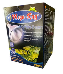 Produktbild von Mega-Ray Metalldampfleuchte UV HID Beleuchtung für Wüsten- und Tropenterrarien E27 Fassung 150W - 1 Stk.