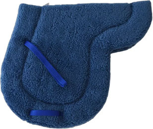 Produktbild von Mehis Satteldecke für Pferde aus Fleece in Blau