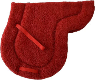 Produktbild von Mehis Satteldecke für Pferde aus Fleece in Rot
