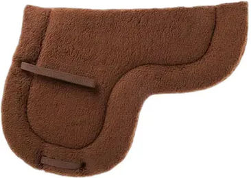 Produktbild von Mehis Satteldecke für Warmblut Pferde aus Fleece in Braun