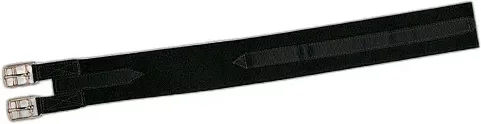 Mehis Sattelgurt für Pferde aus Nylon Schwarz 100 cm ohne Elastik – Bild 1 von 1