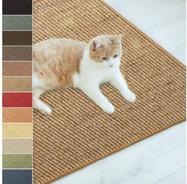 Meisterei Karat Kratzmatte aus Sisal für Katzen in Beige – Bild 1 von 5
