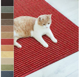 Meisterei Karat Kratzmatte aus Sisal für Katzen in Rot – Bild 1 von 5