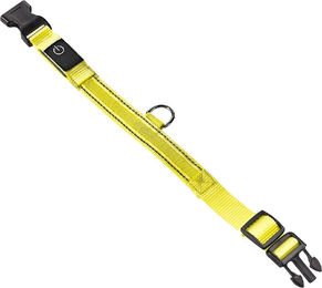 MeLiTec LED Hundehalsband B25 Gelb Größe S – Bild 1 von 2