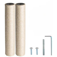 Produktbild von Melivarone Katzenkratzbaum Ersatzset aus natürlichem Sisal 34 cm Set mit 2 Stück