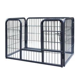 Melko Hundelaufstall Welpenauslauf 4 Elemente 91x63x61cm – Bild 1 von 3